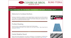 Desktop Screenshot of conibearbrothers.co.uk
