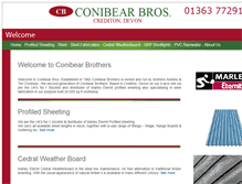 Tablet Screenshot of conibearbrothers.co.uk